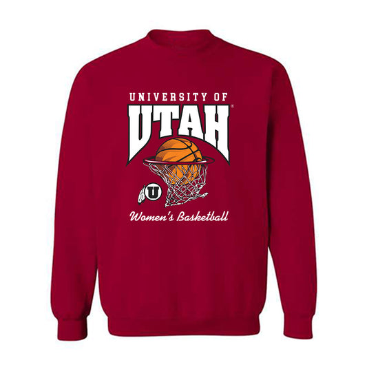 Utah - NCAA Women's Basketball : Evelina Otto - Generic Sports Crewneck Sweatshirt-0