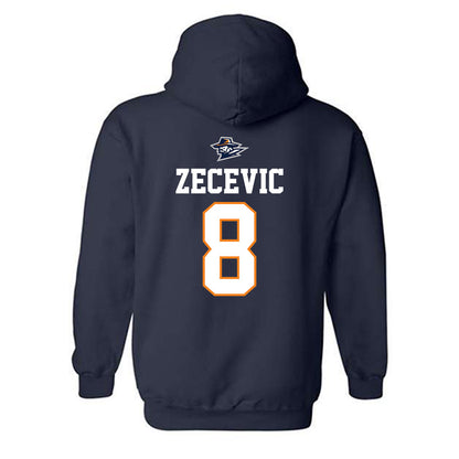 UTEP - NCAA Women's Basketball : Dunja Zecevic - Sports Shersey Hooded Sweatshirt