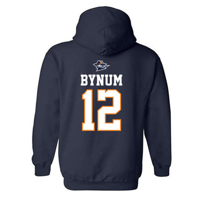 UTEP - NCAA Men's Basketball : Ahamad Bynum - Sports Shersey Hooded Sweatshirt-1