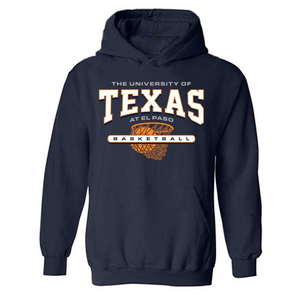 UTEP - Men's Basketball Legends : Stefon Jackson - Sports Shersey Hooded Sweatshirt-0