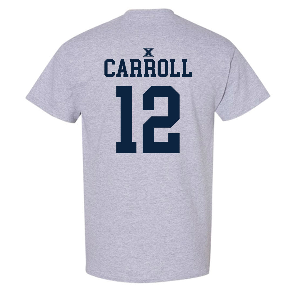 Xavier - NCAA Men's Basketball : Tre Carroll - Sports Shersey T-Shirt-1