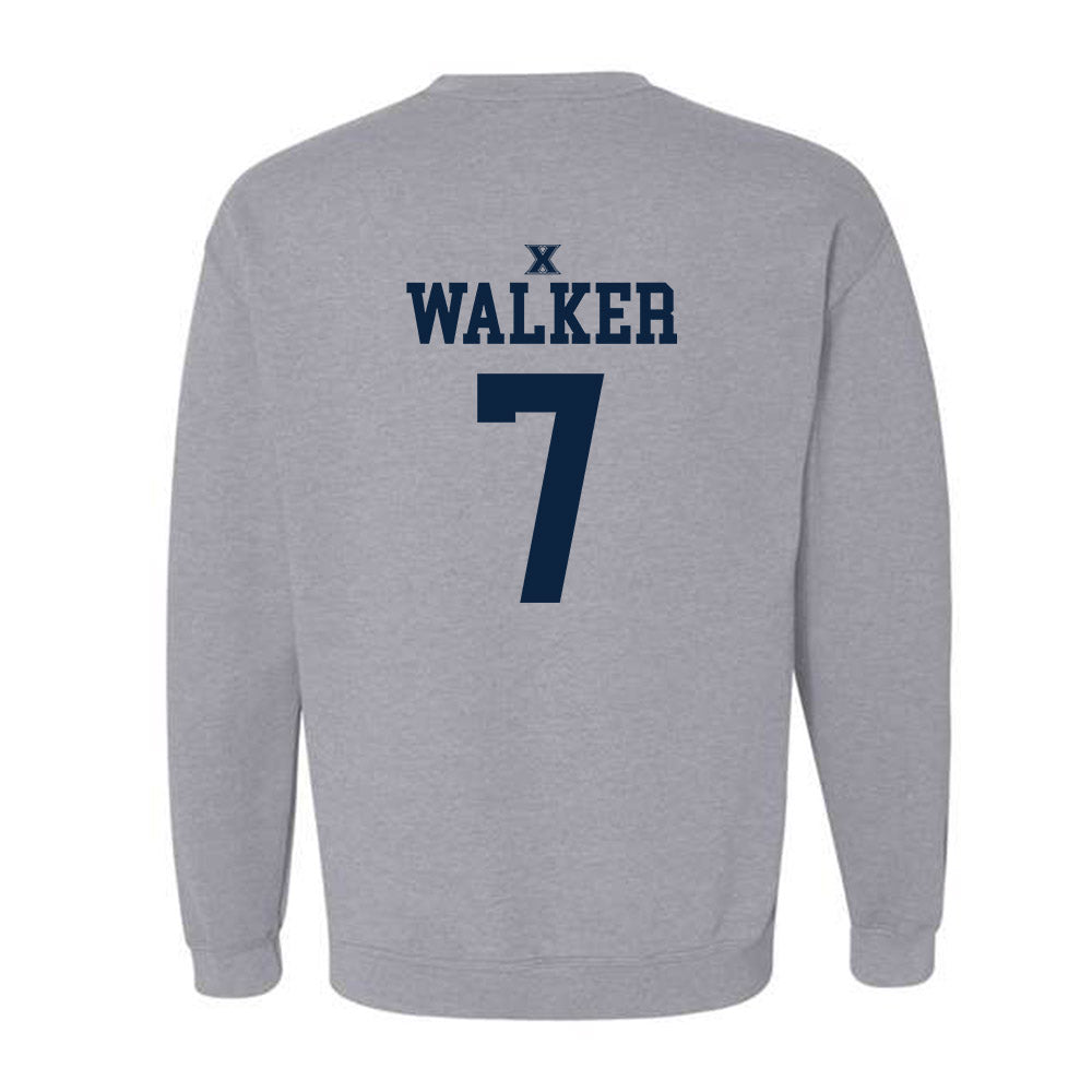 Xavier - NCAA Men's Basketball : Isaiah Walker - Sports Shersey Crewneck Sweatshirt-1