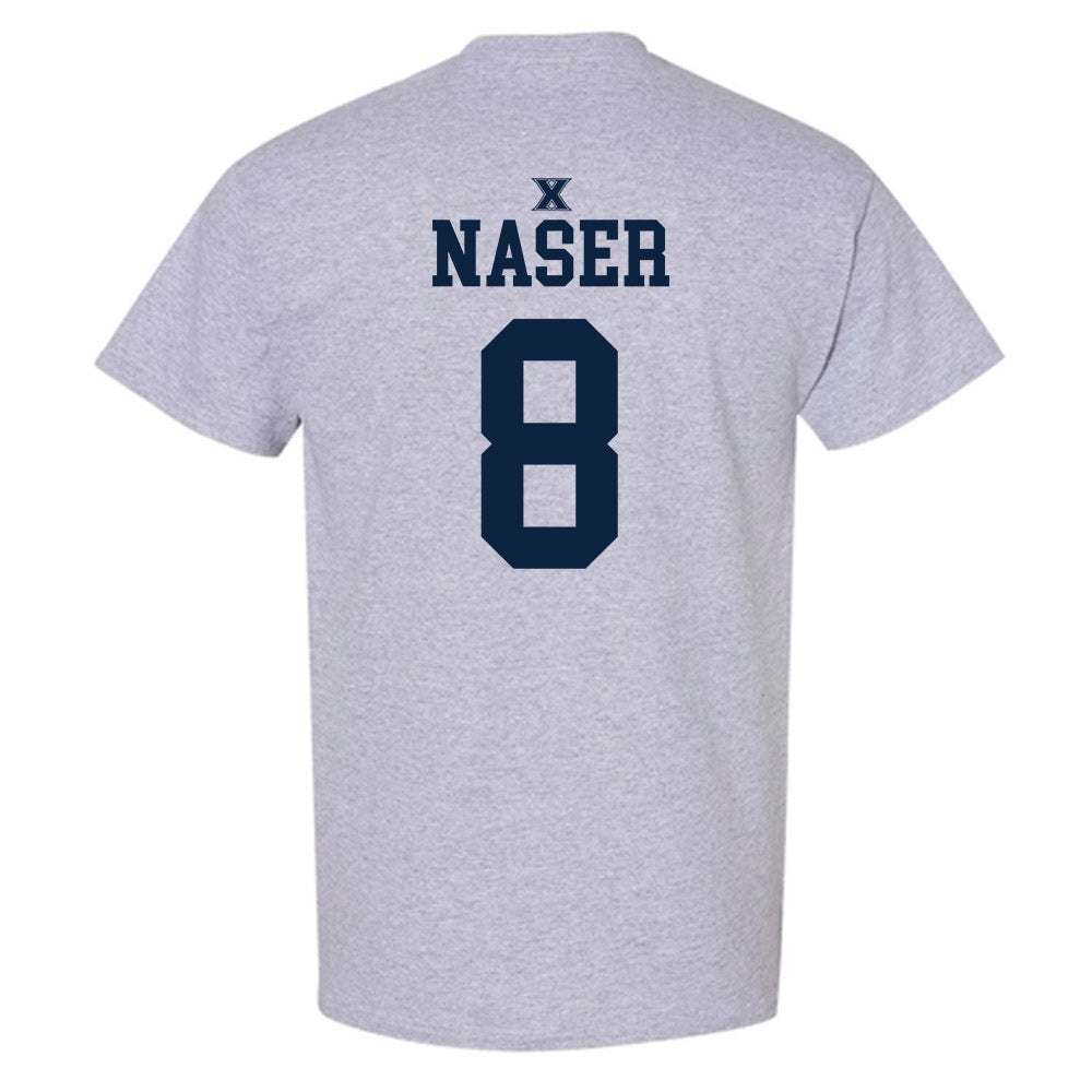 Xavier - NCAA Men's Basketball : Luke Naser - Sports Shersey T-Shirt-1