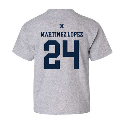 Xavier - NCAA Women's Basketball : Lucia Martinez Lopez - Sports Shersey Youth T-Shirt-1
