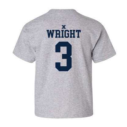 Xavier - NCAA Men's Basketball : All Wright - Sports Shersey Youth T-Shirt-1