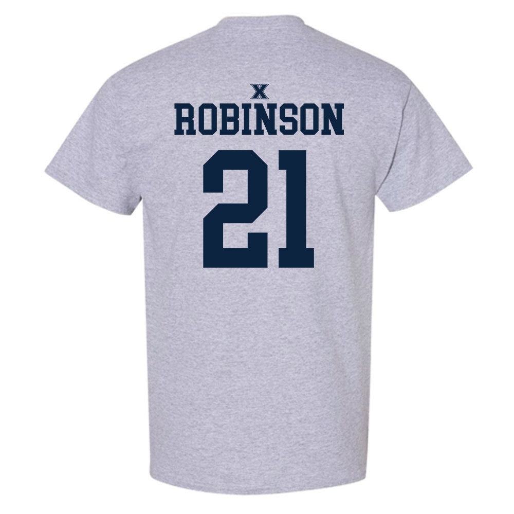 Xavier - NCAA Men's Basketball : Anthony Robinson - Sports Shersey T-Shirt-1