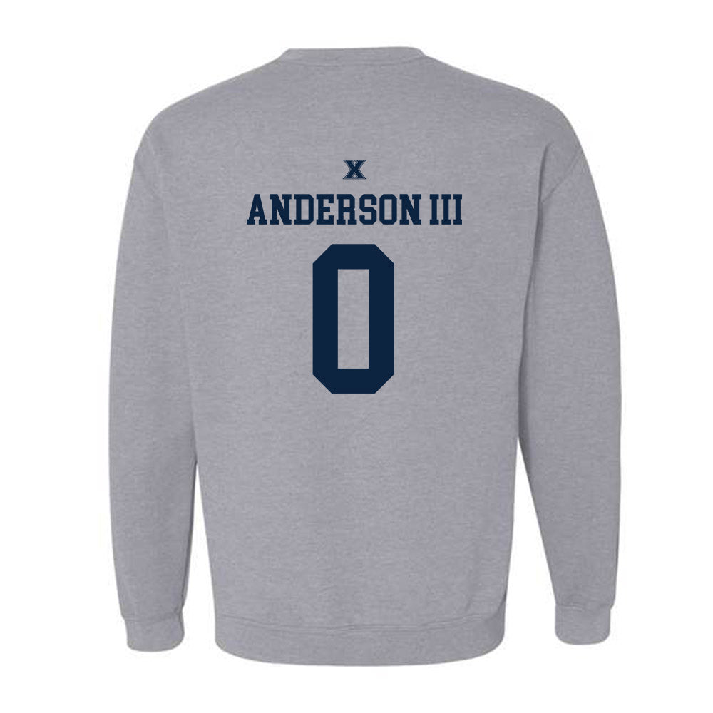 Xavier - NCAA Men's Basketball : Roddie Anderson III - Sports Shersey Crewneck Sweatshirt-1