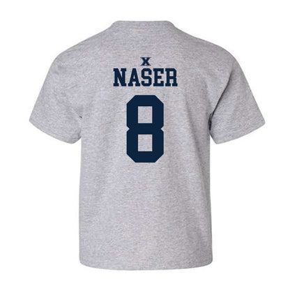 Xavier - NCAA Men's Basketball : Luke Naser - Sports Shersey Youth T-Shirt-1