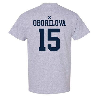Xavier - NCAA Women's Basketball : Petra Oborilova - Sports Shersey T-Shirt-1
