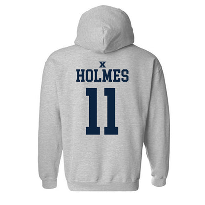 Xavier - NCAA Women's Basketball : Phoebe Holmes - Sports Shersey Hooded Sweatshirt-1