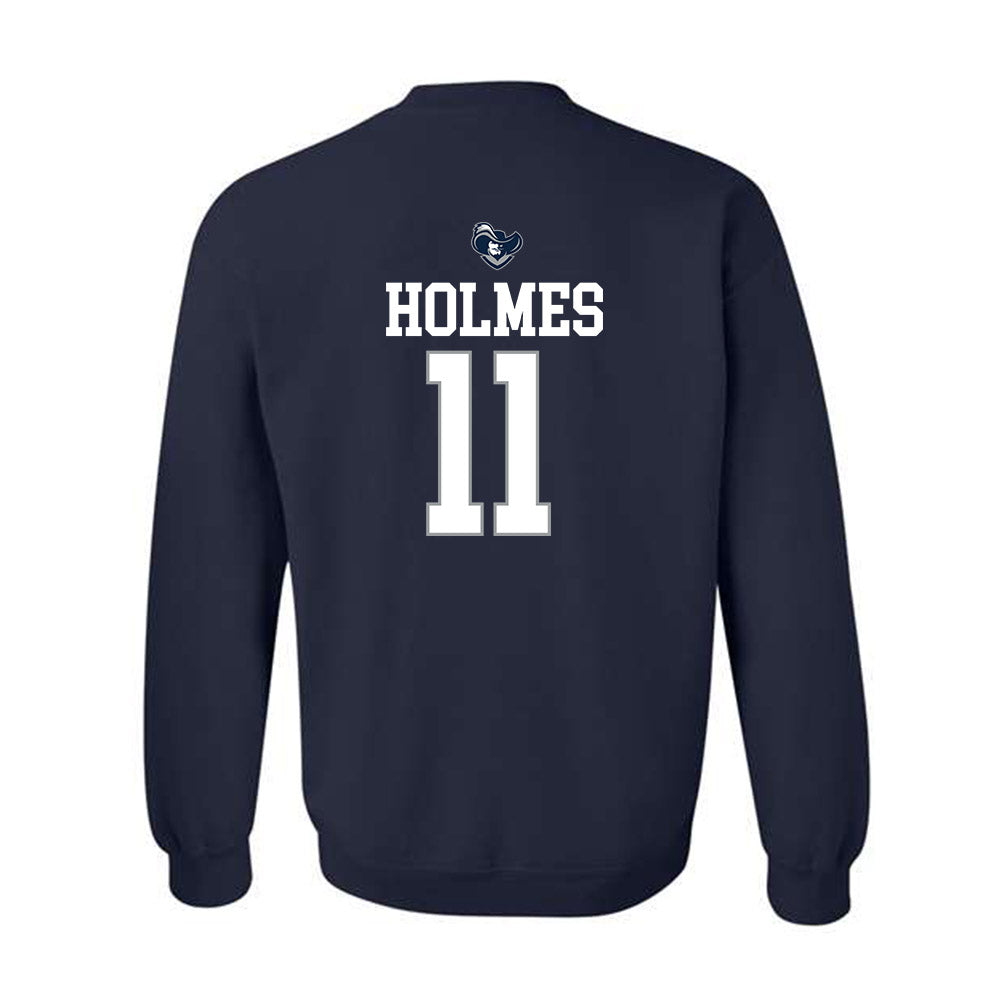Xavier - NCAA Women's Basketball : Phoebe Holmes - Sports Shersey Crewneck Sweatshirt-1