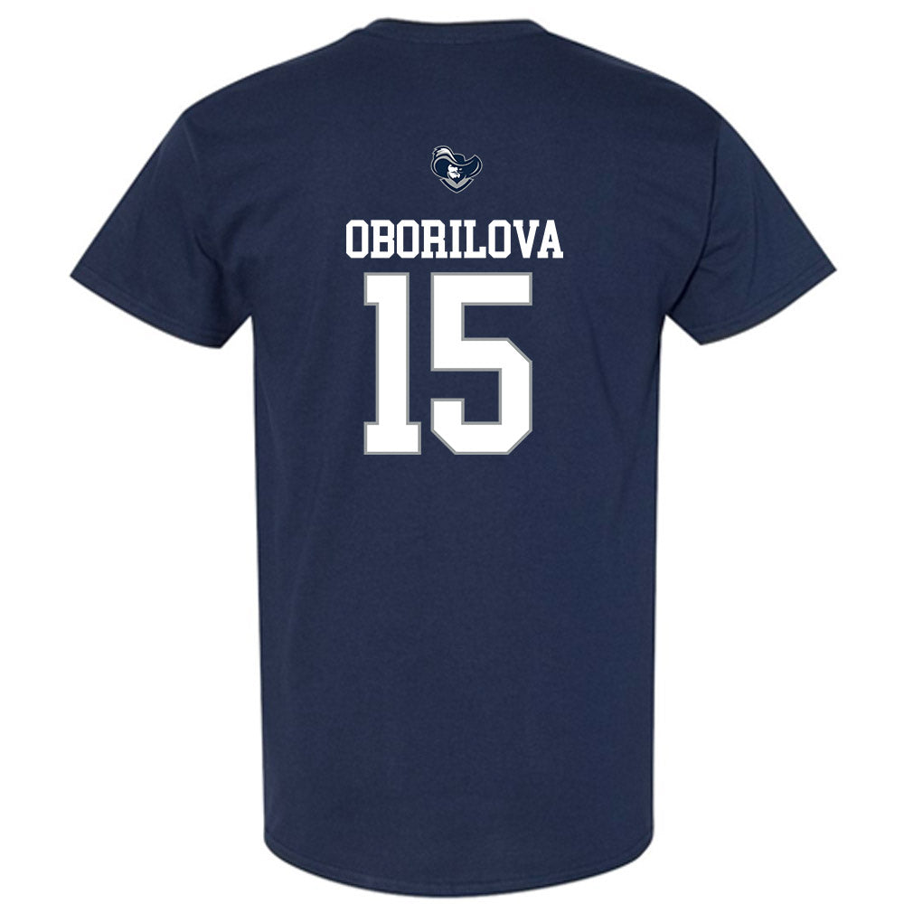 Xavier - NCAA Women's Basketball : Petra Oborilova - Sports Shersey T-Shirt-1