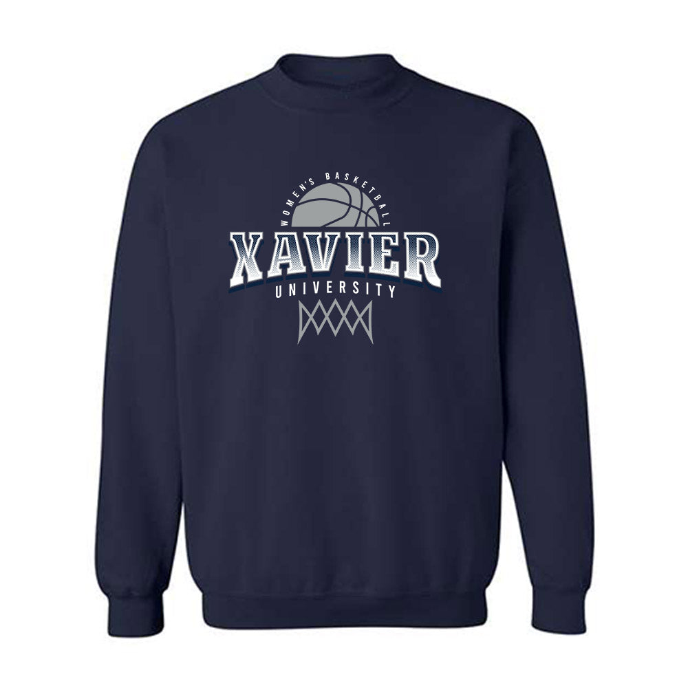 Xavier - NCAA Women's Basketball : Petra Oborilova - Sports Shersey Crewneck Sweatshirt-0
