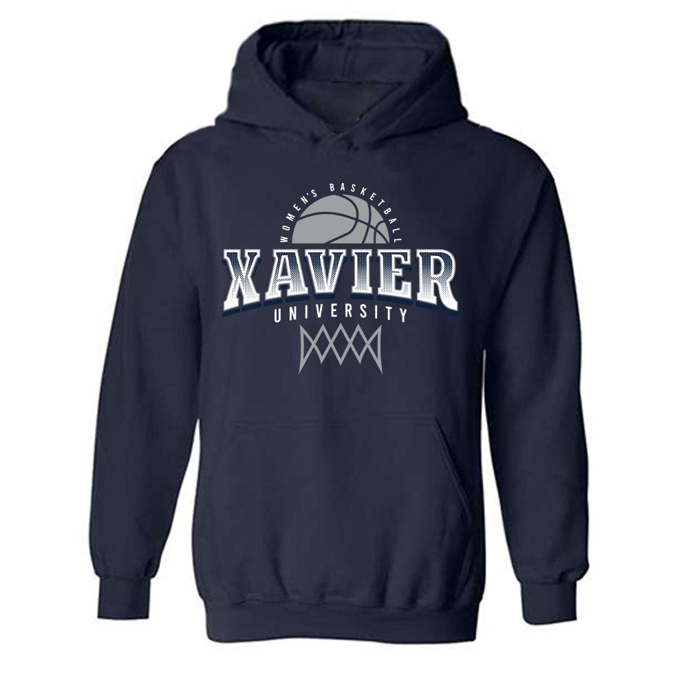 Xavier - NCAA Women's Basketball : Petra Oborilova - Sports Shersey Hooded Sweatshirt-0