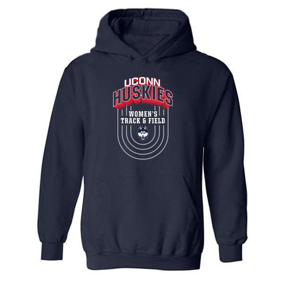 UConn - NCAA Women's Track & Field : Sarah Claflin - Sports Shersey Hooded Sweatshirt