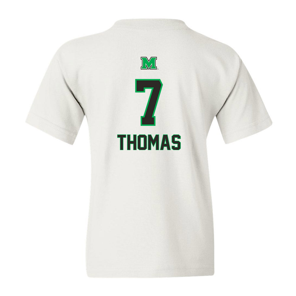 Marshall - NCAA Football : Chris Thomas - Generic Shersey Youth T-Shirt