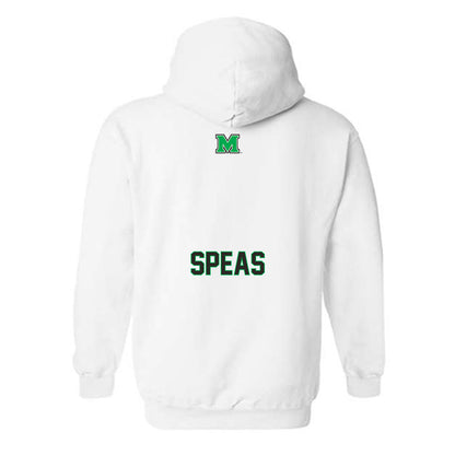 Marshall - NCAA Men's Track & Field : Donald Speas - Generic Shersey Hooded Sweatshirt