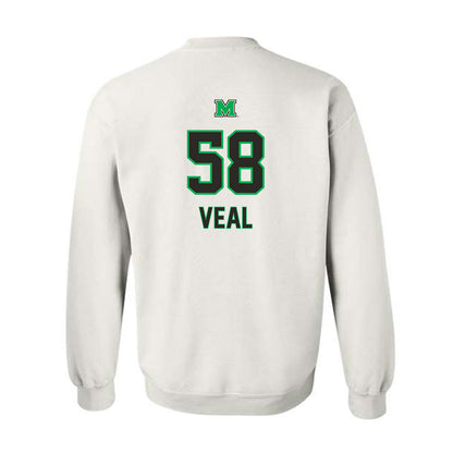 Marshall - NCAA Softball : Maddie Veal - Generic Shersey Crewneck Sweatshirt-1