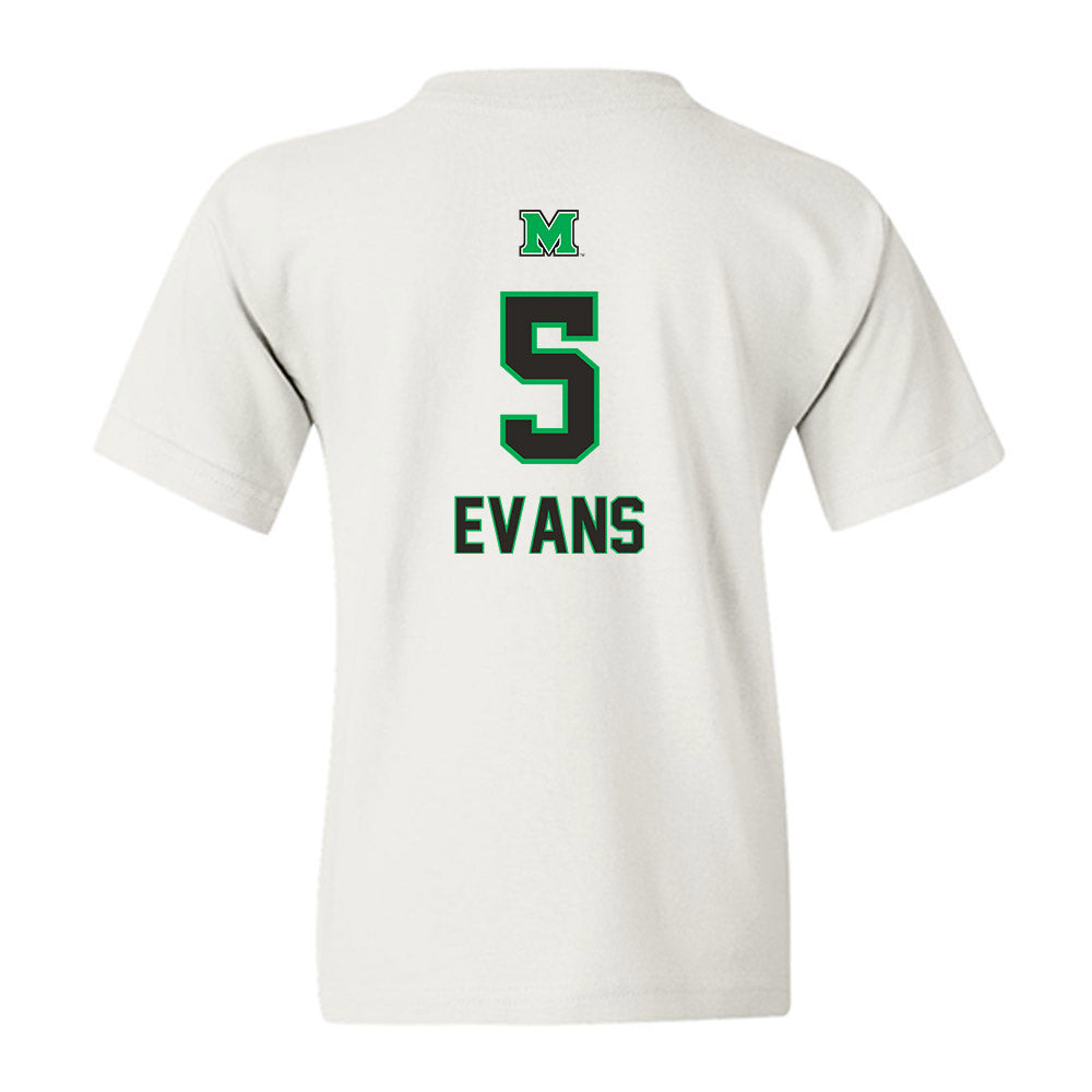 Marshall - NCAA Football : KaTron Evans - Generic Shersey Youth T-Shirt-1