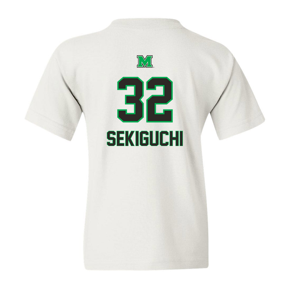 Marshall - NCAA Men's Soccer : Masaya Sekiguchi - Generic Shersey Youth T-Shirt