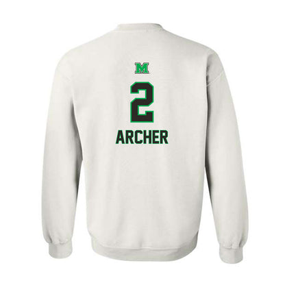 Marshall - NCAA Women's Soccer : Kylie Archer - Generic Shersey Crewneck Sweatshirt