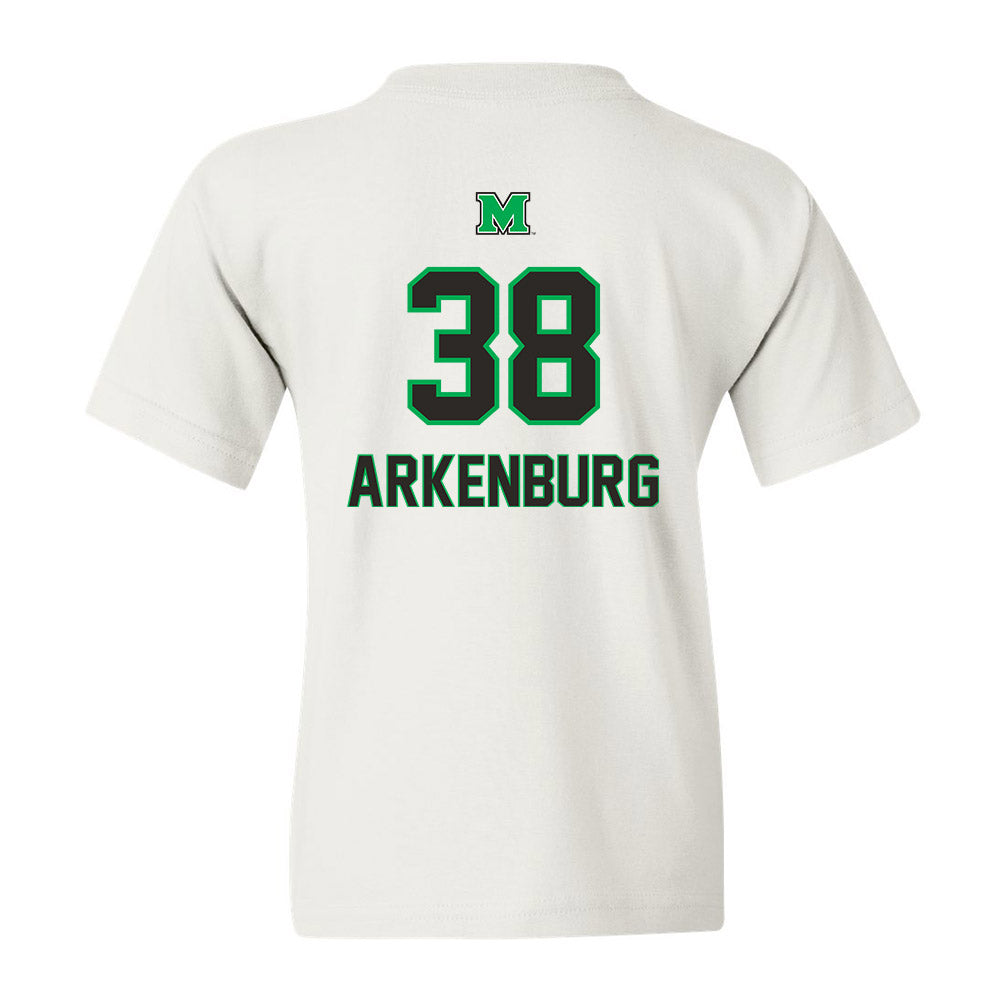 Marshall - NCAA Baseball : Noah Arkenburg - Generic Shersey Youth T-Shirt