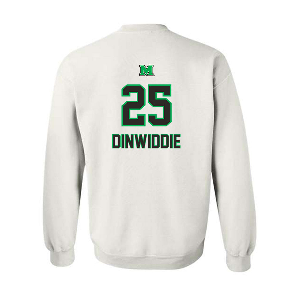 Marshall - NCAA Women's Soccer : Ella Dinwiddie - Generic Shersey Crewneck Sweatshirt