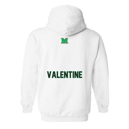 Marshall - NCAA Men's Track & Field : Isaiah Valentine - Generic Shersey Hooded Sweatshirt