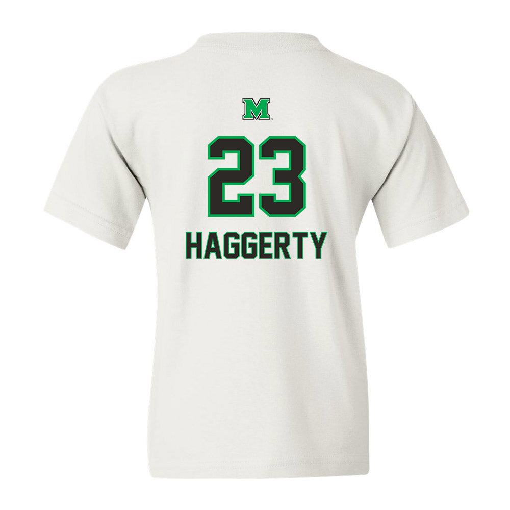 Marshall - NCAA Football : Justin Haggerty - Generic Shersey Youth T-Shirt