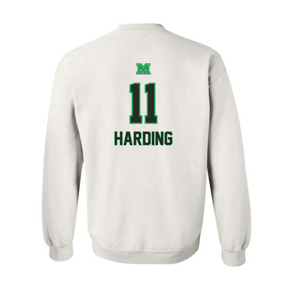 Marshall - NCAA Men's Basketball : Erich Harding - Generic Shersey Crewneck Sweatshirt-1