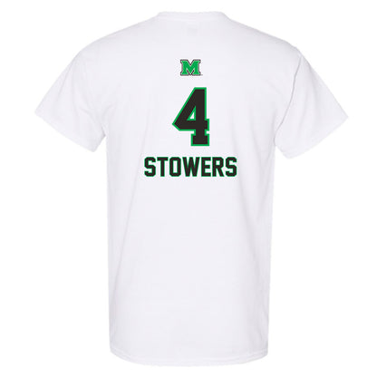 Marshall - NCAA Women's Basketball : Zenthia Stowers - Generic Shersey T-Shirt-1