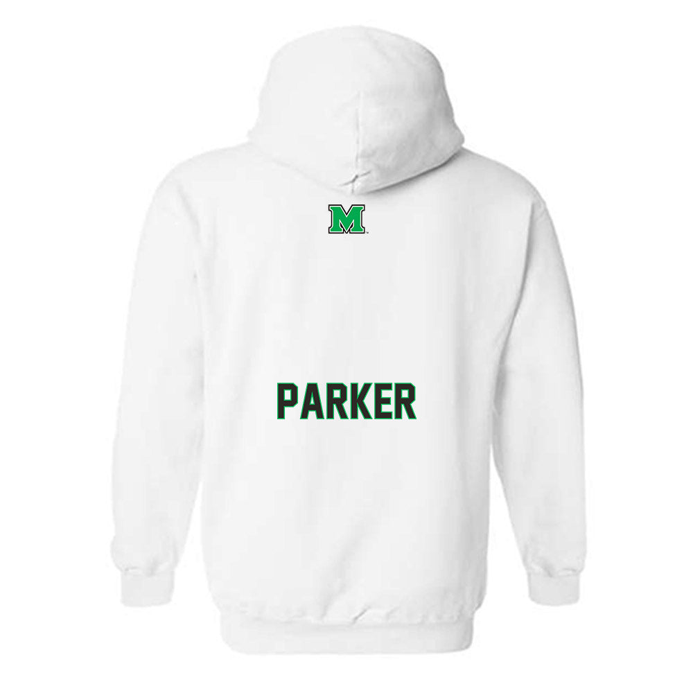 Marshall - NCAA Men's Track & Field : Ben Parker - Generic Shersey Hooded Sweatshirt