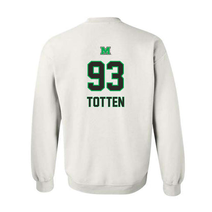 Marshall - NCAA Football : Nathan Totten - Generic Shersey Crewneck Sweatshirt