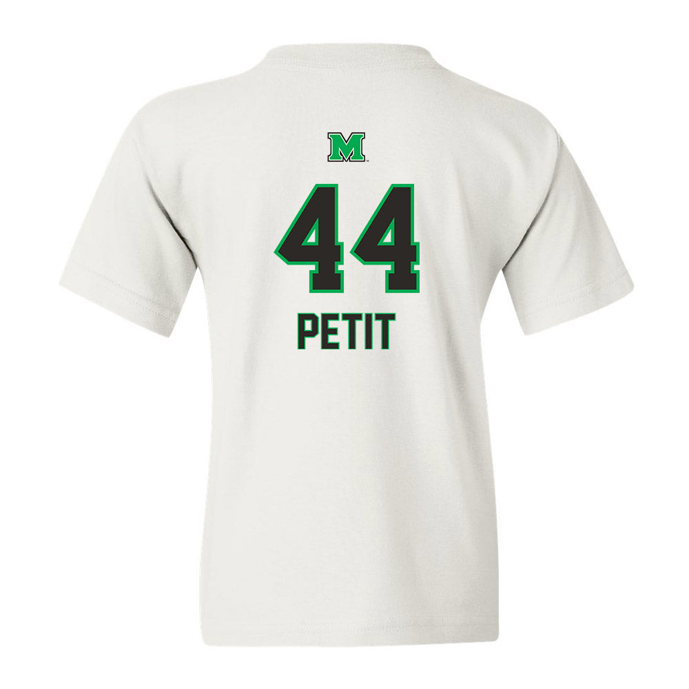 Marshall - NCAA Football : Will Petit - Generic Shersey Youth T-Shirt