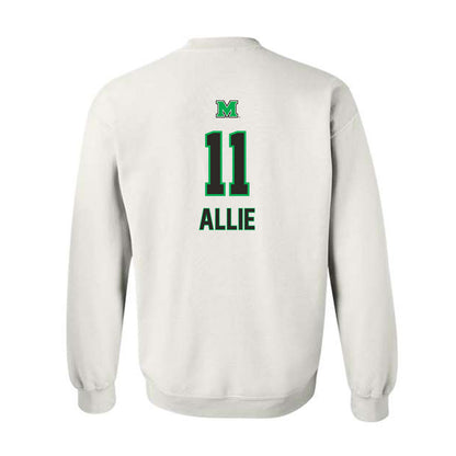 Marshall - NCAA Women's Basketball : Jayda Allie - Generic Shersey Crewneck Sweatshirt