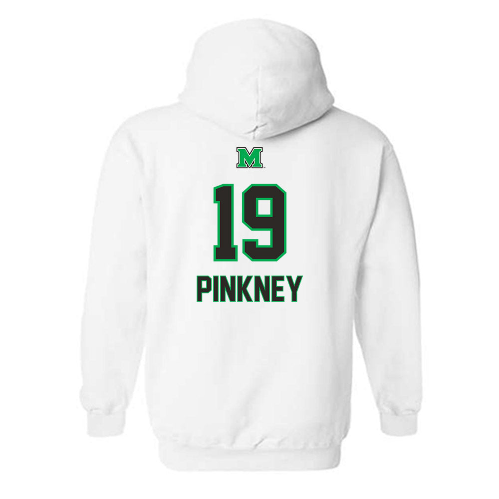 Marshall - NCAA Football : Jacob Pinkney - Generic Shersey Hooded Sweatshirt