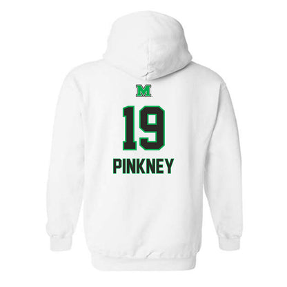 Marshall - NCAA Football : Jacob Pinkney - Generic Shersey Hooded Sweatshirt