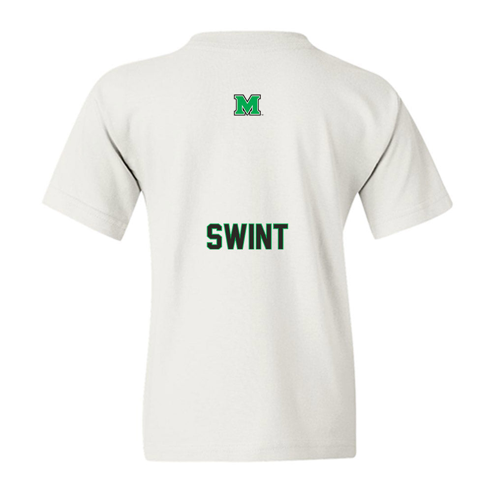 Marshall - NCAA Men's Track & Field : Chris Swint - Generic Shersey Youth T-Shirt-1