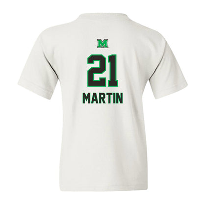Marshall - NCAA Football : Tyas Martin - Generic Shersey Youth T-Shirt-1