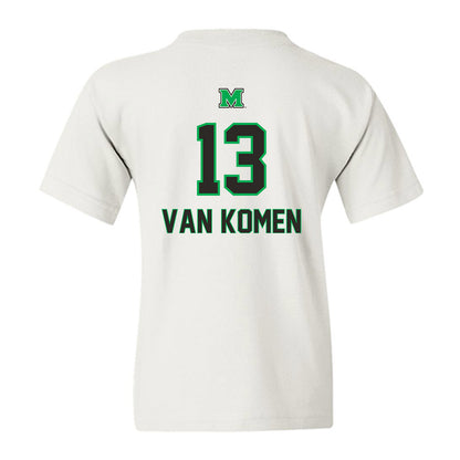 Marshall - NCAA Men's Basketball : Matthew Van Komen - Generic Shersey Youth T-Shirt-1