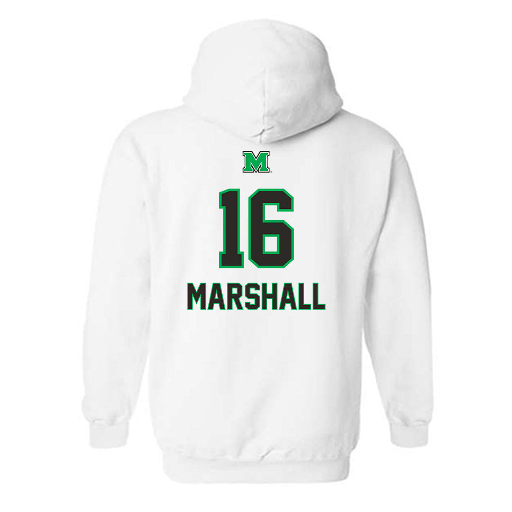 Marshall - NCAA Football : Jalen Marshall - Generic Shersey Hooded Sweatshirt-1