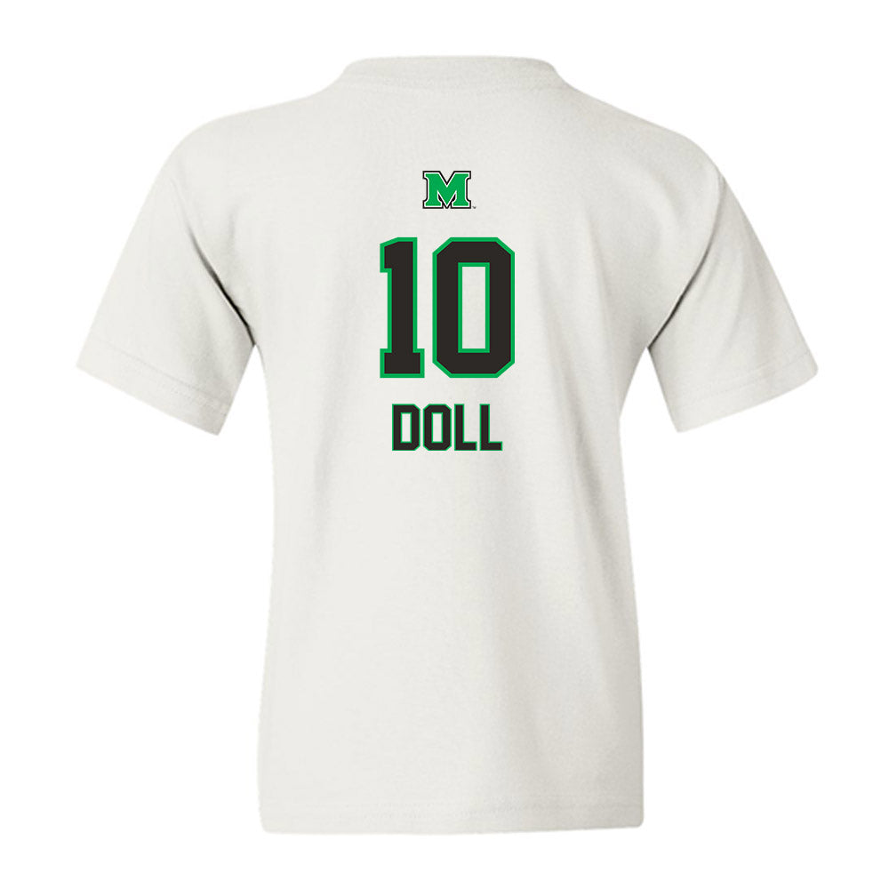Marshall - NCAA Baseball : Landen Doll - Generic Shersey Youth T-Shirt-1