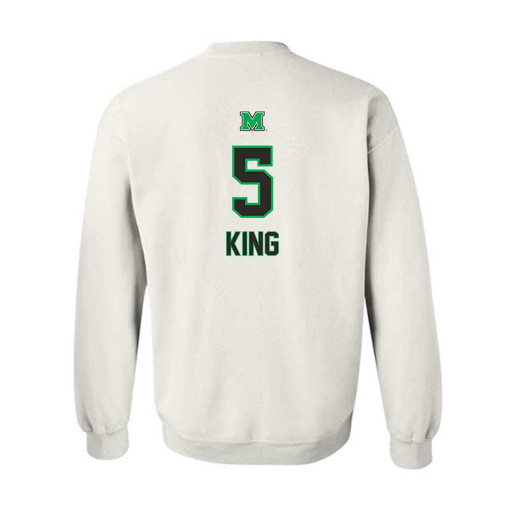 Marshall - NCAA Softball : Jules King - Generic Shersey Crewneck Sweatshirt