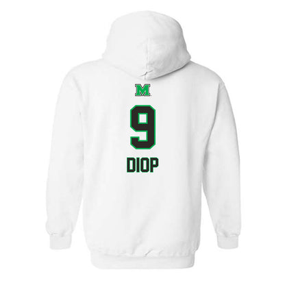 Marshall - NCAA Men's Soccer : Ibrahima Diop - Generic Shersey Hooded Sweatshirt