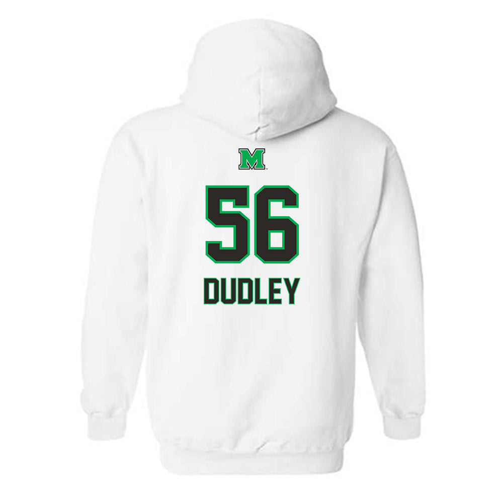 Marshall - NCAA Football : Andrew Dudley - Generic Shersey Hooded Sweatshirt-1