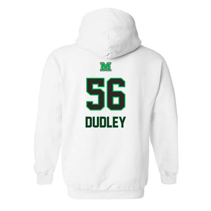 Marshall - NCAA Football : Andrew Dudley - Generic Shersey Hooded Sweatshirt-1