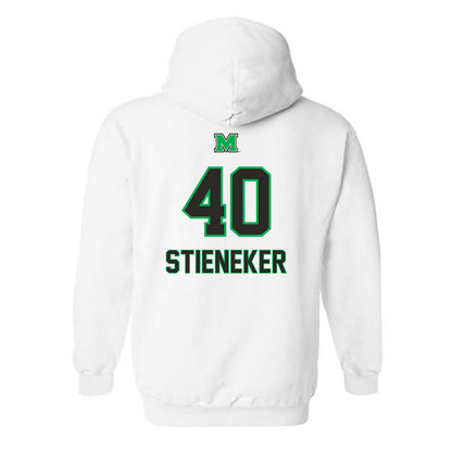 Marshall - NCAA Softball : Addison Stieneker - Generic Shersey Hooded Sweatshirt-1