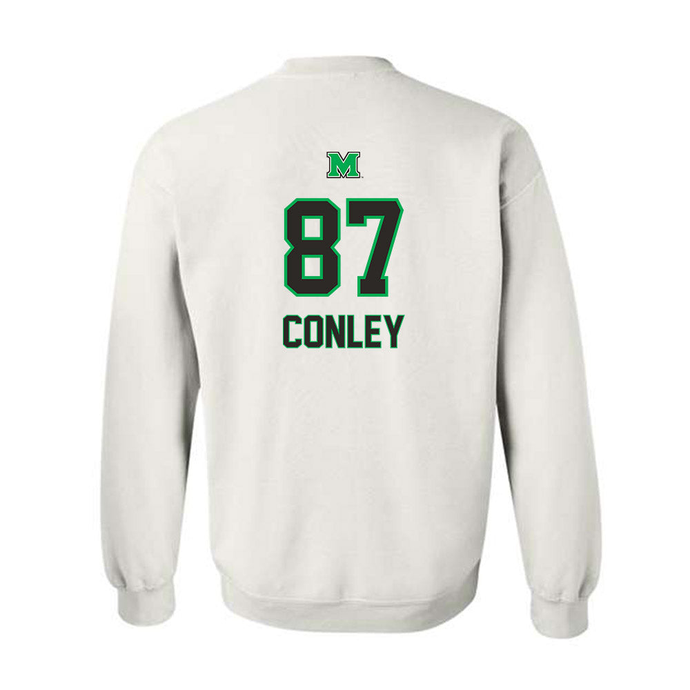 Marshall - NCAA Football : Cade Conley - Generic Shersey Crewneck Sweatshirt