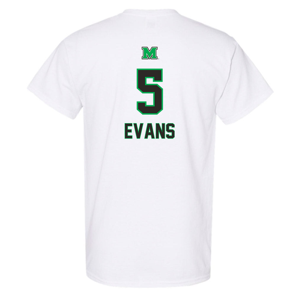 Marshall - NCAA Football : KaTron Evans - Generic Shersey T-Shirt-1