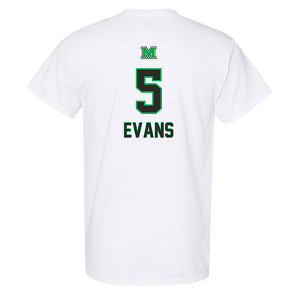 Marshall - NCAA Football : KaTron Evans - Generic Shersey T-Shirt-1